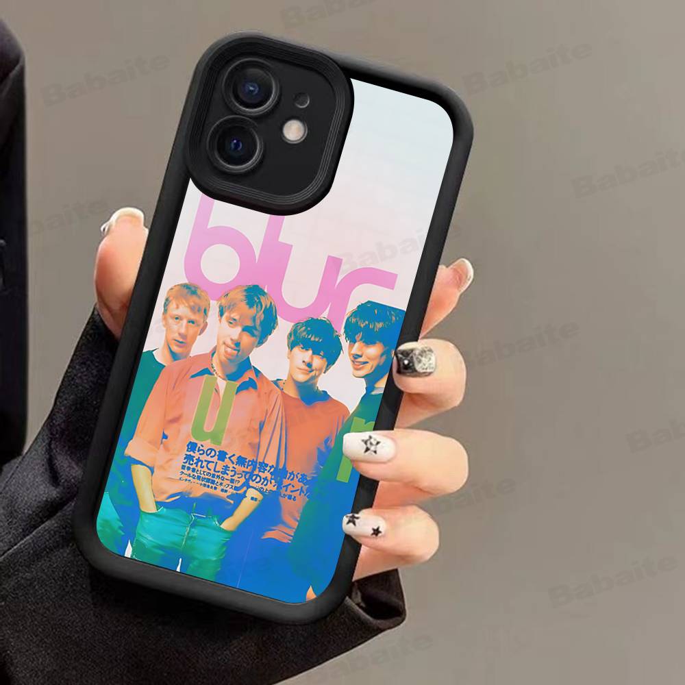 Rock Band B-Blur Phone Case For IPhone 17 16 15 14 13 12 11 Pro Max 16E Plus INS Soft Cover