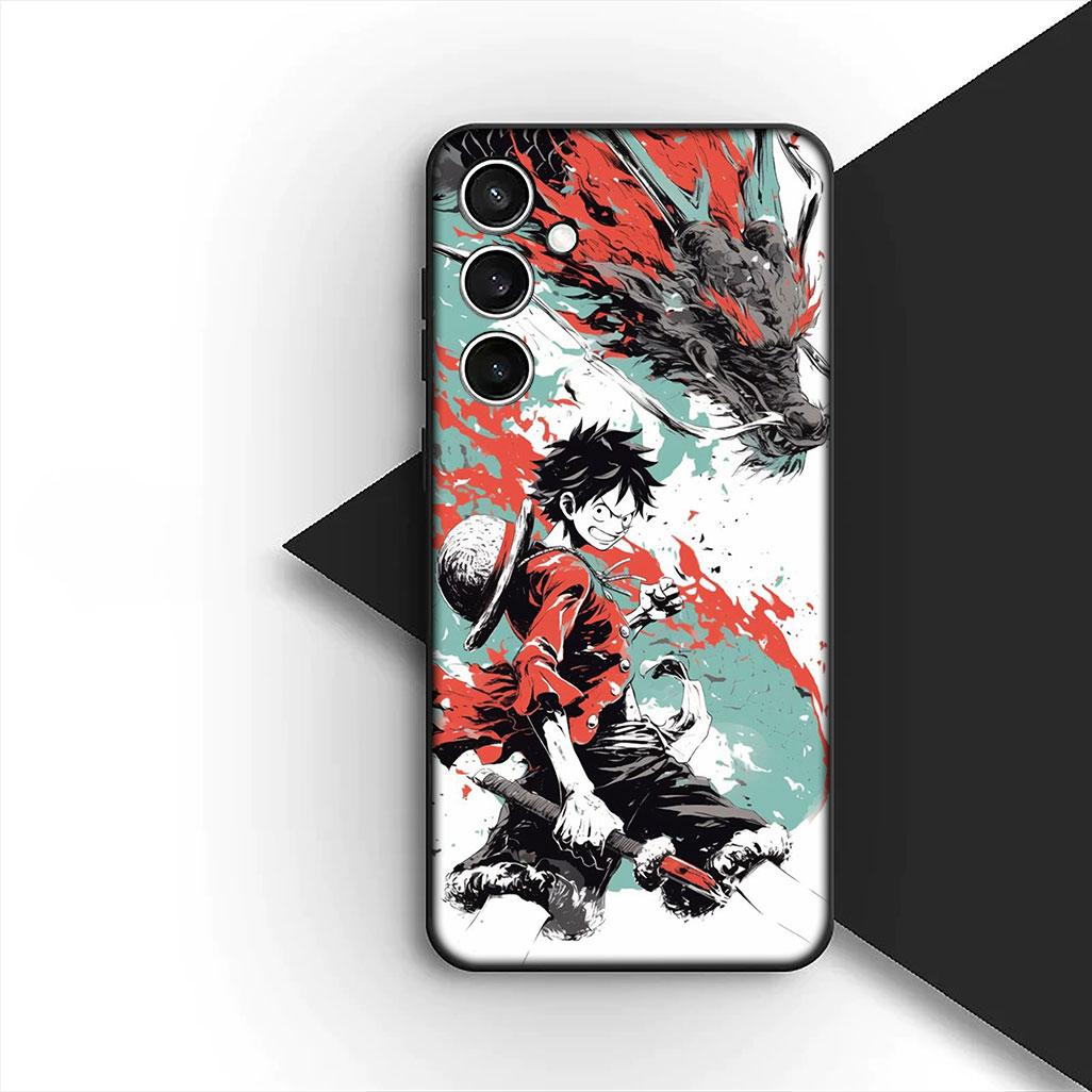 

for Motorola Moto G22 G23 G32 G53 G60 G13 G64 G20 G8 G9 Plus Power E13 E20 E32 Phone Cover Case Red Hair One Pieces Luffy Shanks Motorola Moto G8 Power