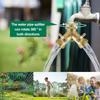 3/4inch Hose Splitter Heavy Duty 2 Way Garden Hose Connector Y Connector Distributor for Outdoor Faucet