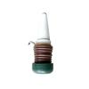 Red Ceramic Auto-Drip Plant Waterer for Travel and Business Trips