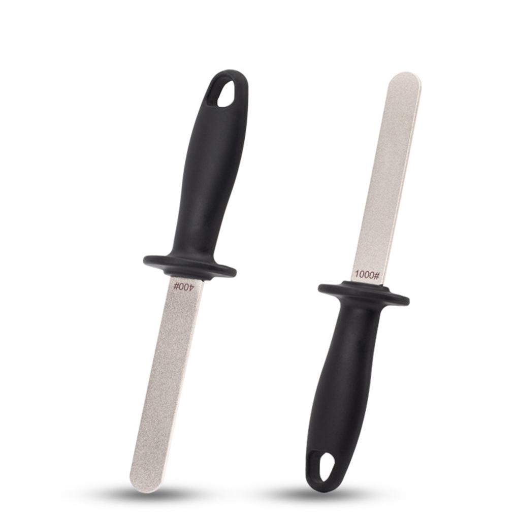 Professional Sharpener Lightweight Rod High Hardness Stick Kitchen ABS Grindstone Design Sharpening Stone Chef Tool