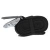 3 Meters Polyester Outdoor Lashing Tie Surfboard Kayak Rack Buckle Lock Tie Down Strap(Black)