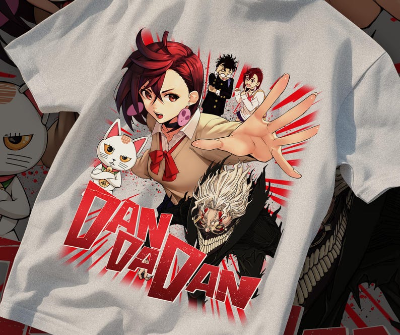 Okarun Dandadan T-shirt Japanaise Anime Manga Gift Exclusive Shirt All Size