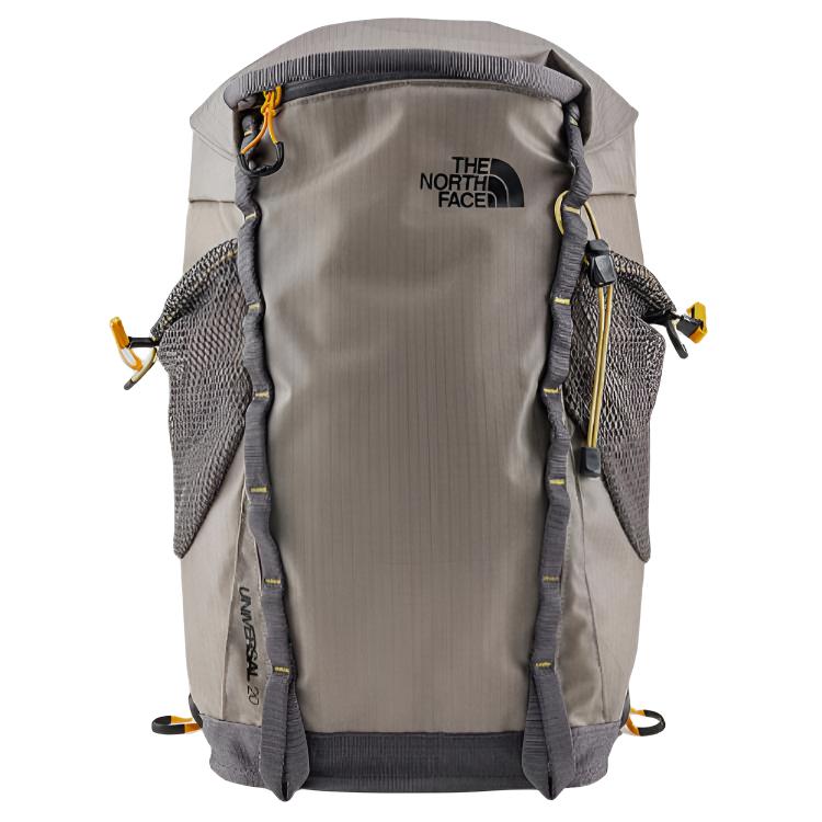 

The North Face 21L Adjustable Strap Outdoor Backpack With Zipper Closure Unisex Backpacks Gray 8GJN Rock Glow Gray