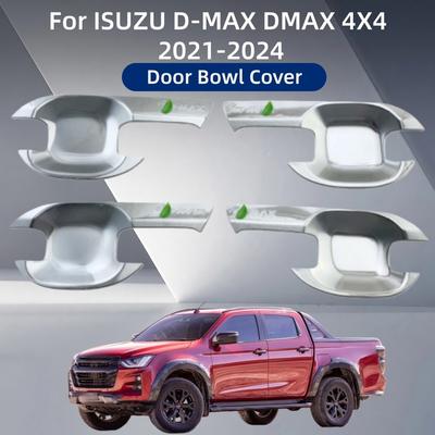 Car Upgrade Decoration Accessory Styling 2024 For ISUZU D-MAX DMAX 4X4 Door Handle Bowl Cover Trim Paste Style
