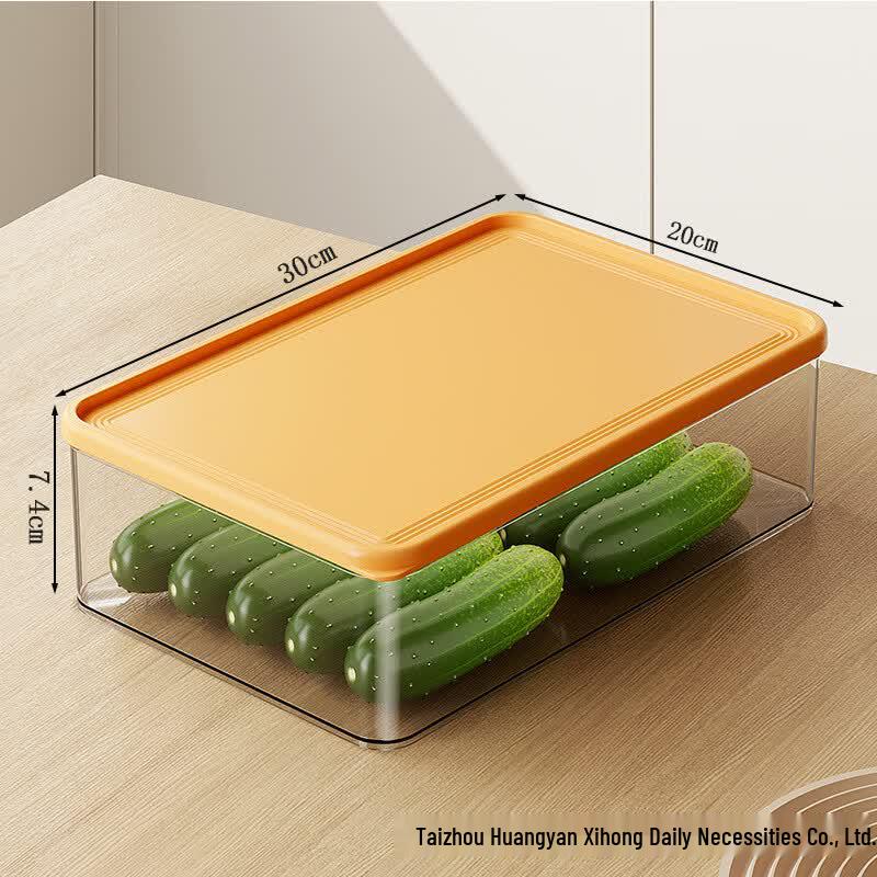 Cmaos Transparent Refrigerator Storage Containers
