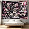 Damon Salvatore Print Tapestry - Portable Wall Decor Cloth, for Home, Dorm, Travel, Bedroom, Living Room - Ideal Birthday Housewarming Gift