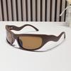 2024 New Arrivals Designer Sports Sunglasses Custom Logo Uv400 Custom Sports Cycling Y2K Sunglasses Men