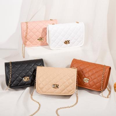 Embroidered Messenger Bag Women's Bag Fresh and Sweet Mobile Phone Bag