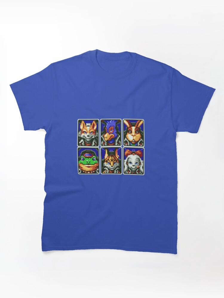 Star Fox Adventures Remastered We're Star Fox 2! (Grid Horizontal) Classic Unisex T-Shirt