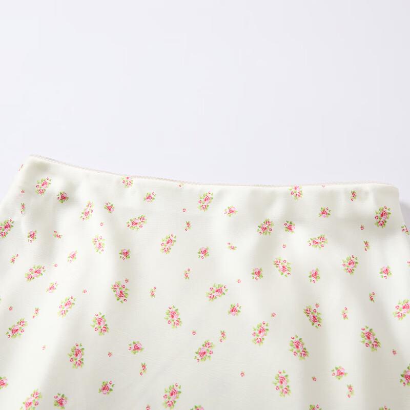 Xiangying Wang Churan Collection Floral Midi Skirt