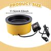 Electric Glue Pot Skillet Fast Heating with Adjustable Temperature 140-220°C for Crafting