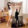 Scarface The World is Yours Classic Movie Microfiber Beach Towel Absorbent Quick dry Soft Yoga Swimming Resort Mountain Towel