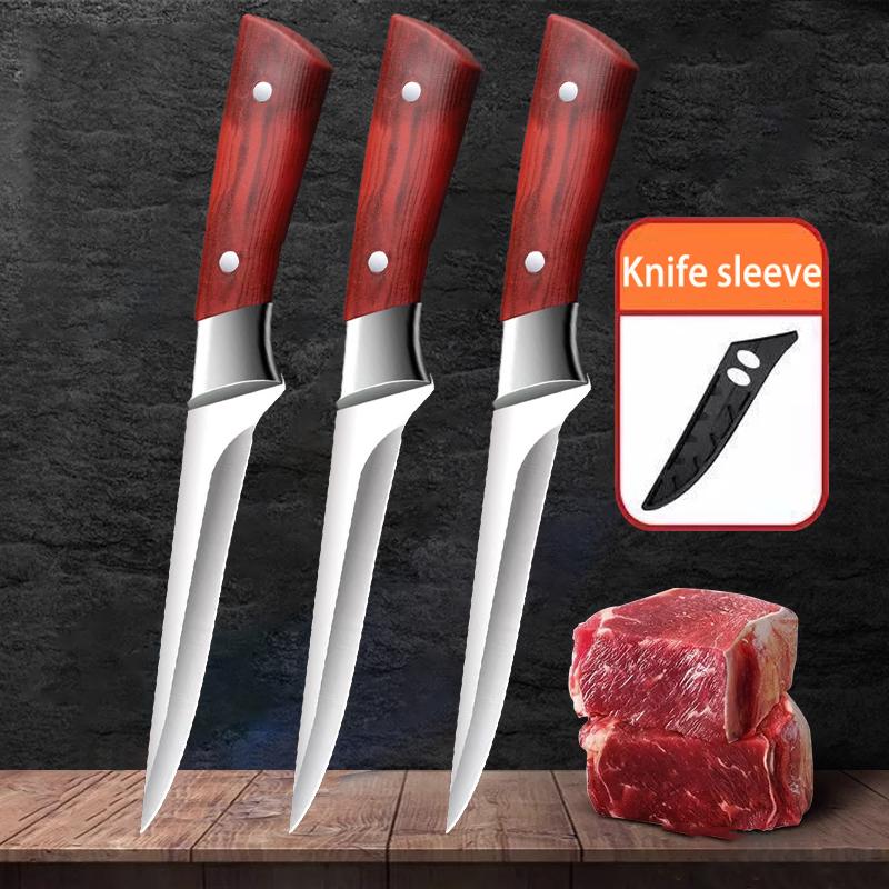 High-quality boneless knives, kitchen chef's Japanese kitchen knives, butchers' knives for slaughtering pigs, cattle and sheep