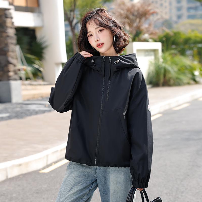 Brand New Women's Hooded Thin Jacket 2025 - Hot Style, Sunscreen, Loose Fit, Trendy Casual Outerwear