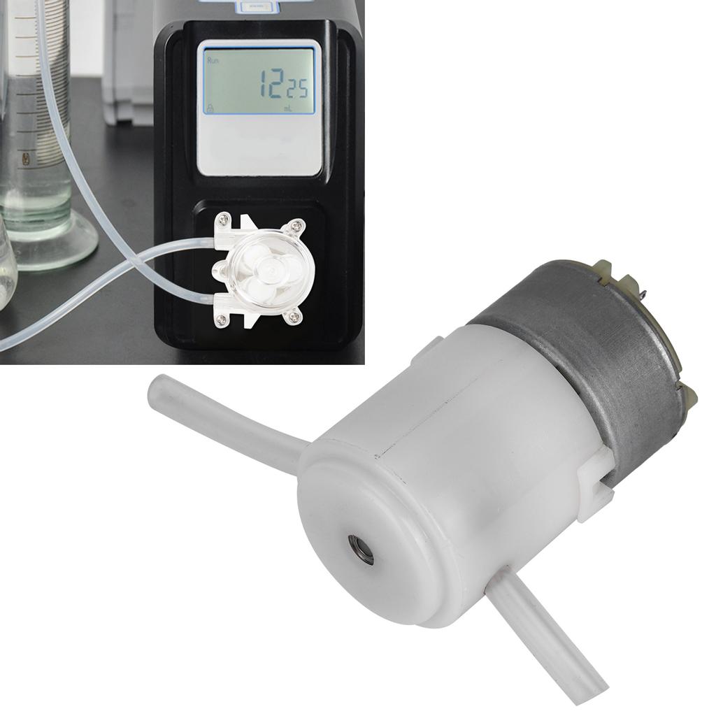 DC 6V Miniature Strong Suction Peristaltic Pump Pipe Pumps for Laboratory Biochemical Analysis