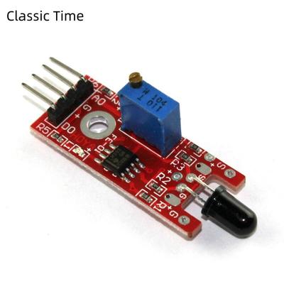 KY-026 Alev Sensörü Modülü Arduino'ya Uygun Sıcaklık Tespiti İçin IR Sensör Dedektörü