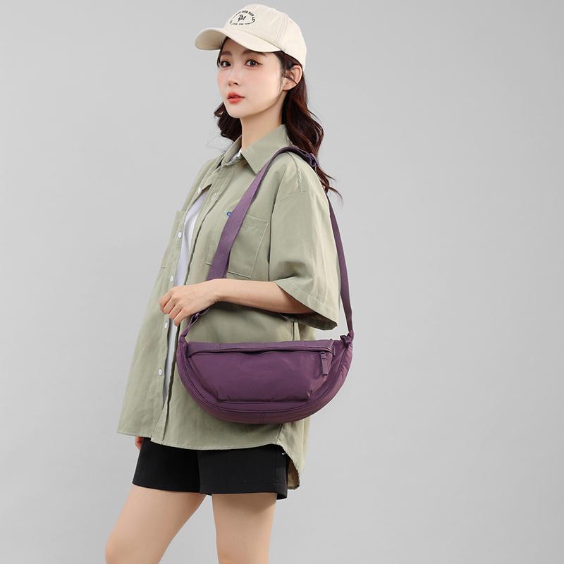 Dámská venkovní crossbody taška taška knedlík taška do podpaží pánská lehká taška přes rameno