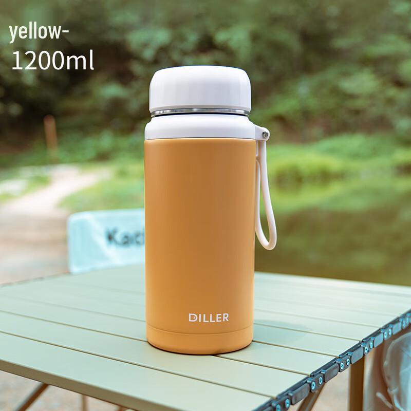 Dilebaier Outdoor Portable Stainless Steel Water Bottle