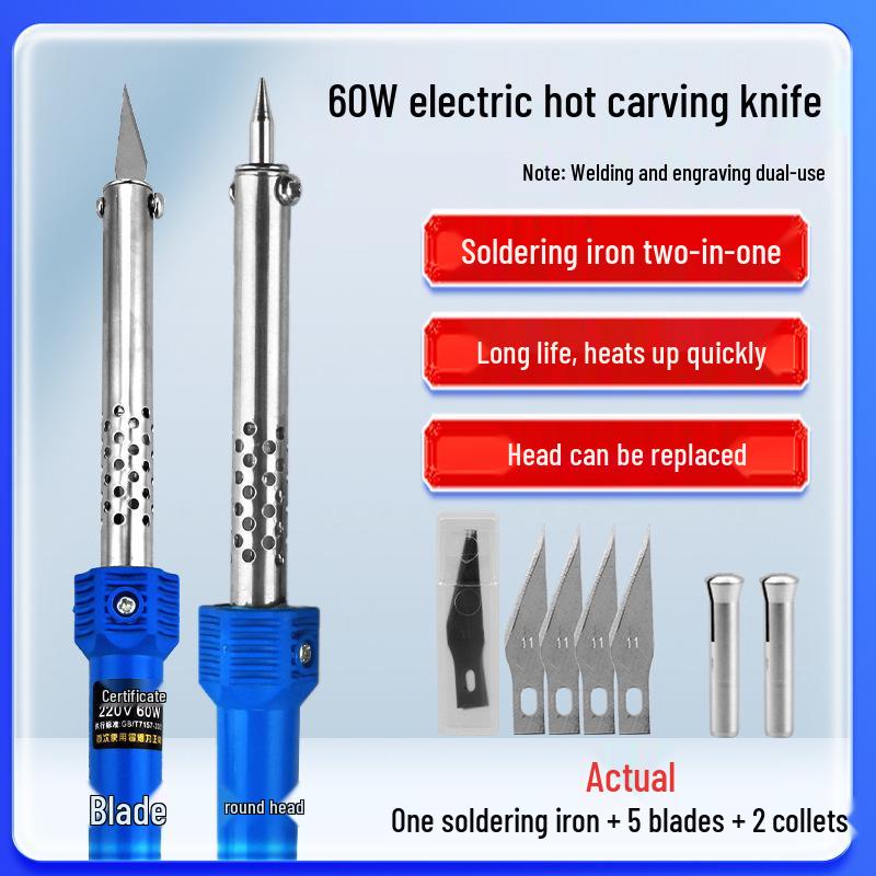 Dual-Use Electric Engraving & Heating Knife for Soldering and Crafting