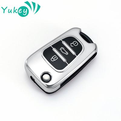 Funda de TPU para llave de coche, para KIA Sportage Rio 3 Soul Optima Ceed Pro K5 K2 Pride para Hyundai I20 I30 Ix20 Ix25 Ix35 Elantra Accent