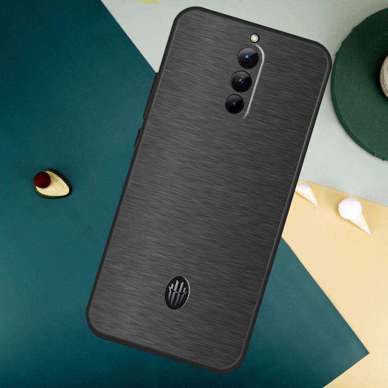 

Стальная Печать с Текстурой Матового Металла Для Чехла ZTE Nubia Red Magic 10S 8 9 8S 9S Pro Plus 10 Air 6S 7S 7 Pro Red Magic 11 Pro Plus Red Magic 8 Pro Plus