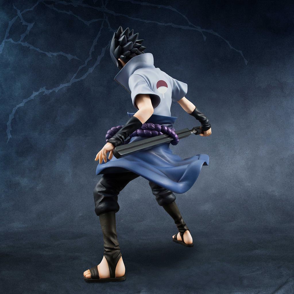 Series NARUTO Shippuden Uchiha Sasuke Approximately Scale PVC Painted Finished Figure G.E.M. (Resale) 1/8