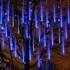 Meteor Shower Rain LED Fairy String Lights Festoon Street Garland Christmas Decorations for Home Outdoor Wedding  Year Decor