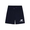 New Balance Essentials Stacked Logo Shorts Asia Sizing 'Navy' Men's AMS03558-ECL