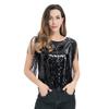 Sequin Tassel Camisole Plus Size Women's Versatile Top