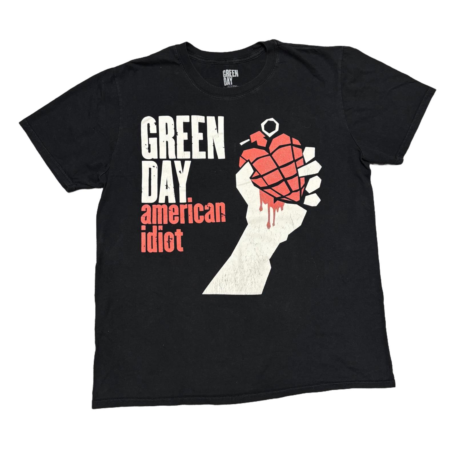 Green Day Shirt Large Punk Rock Band Tee Concert The Offspring Blink 182 Sum 41 2XL