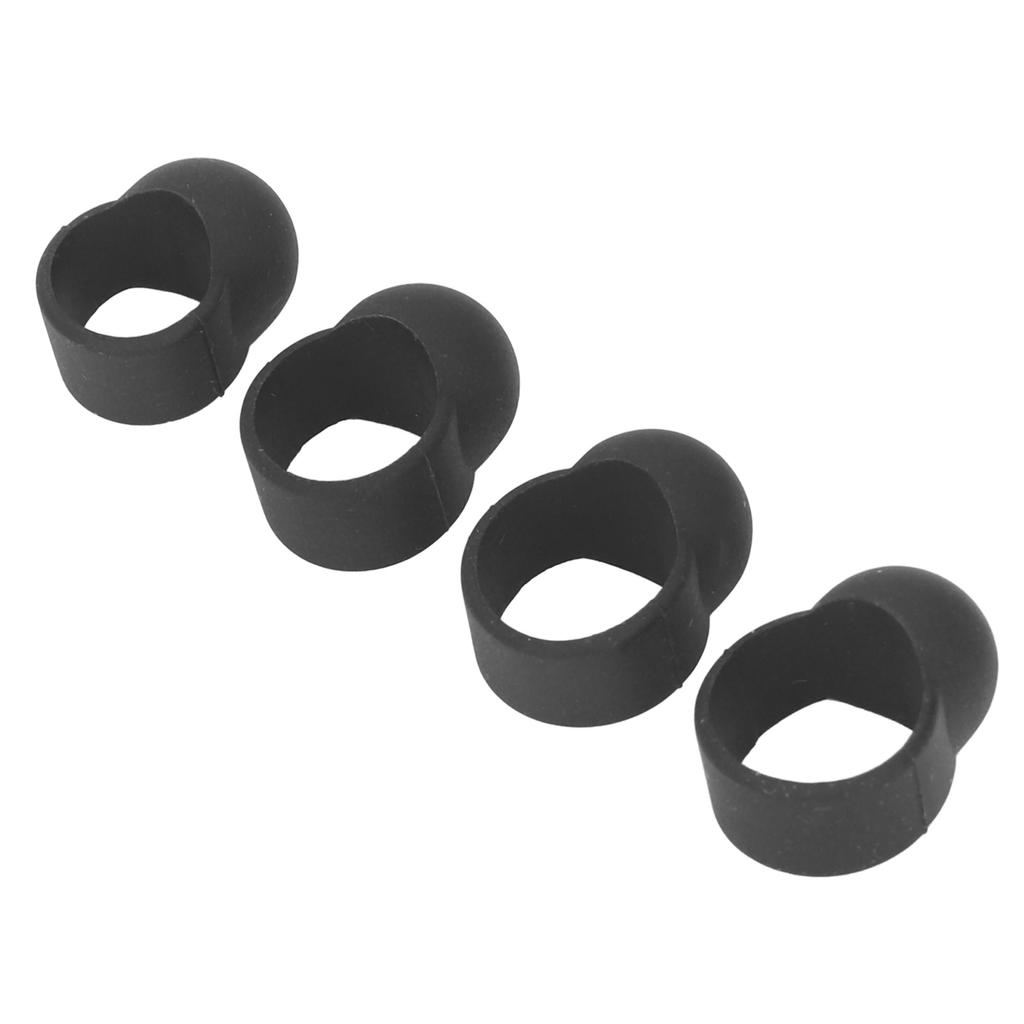 4Pcs Tongue Drum Finger Covers Silicone Comfortable Fit Knocking Finger Pick for Practice Performance