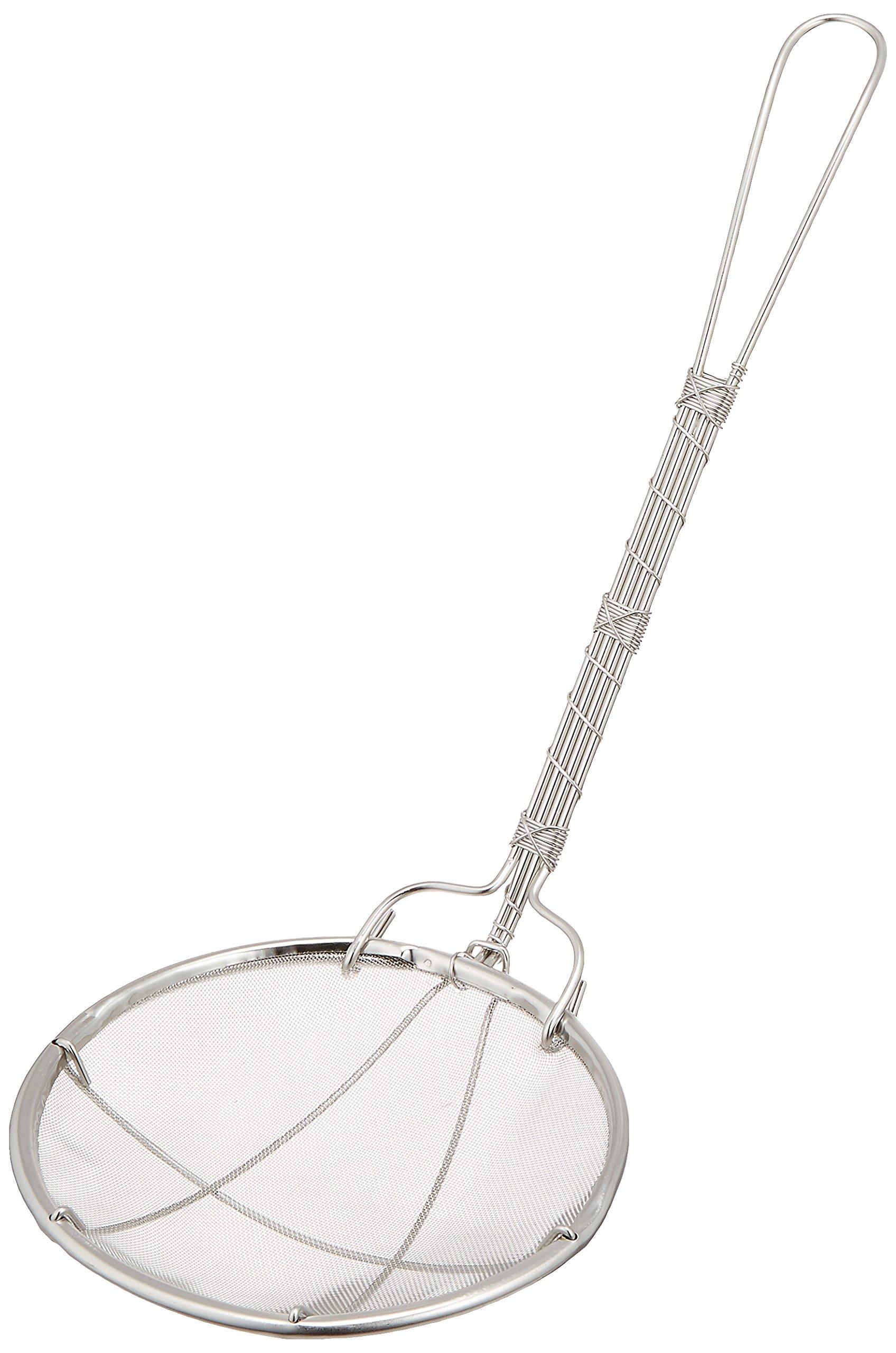 

Посуда Wahei Freiz Fine Stainless Сделано в Ситечко, Даши-аге, Мидо, 12 см, Сетка, P-ручка, Сталь 18-8, Япония, AD-846