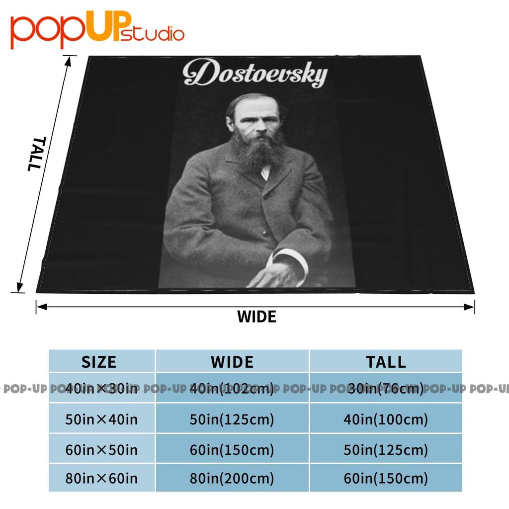 Fyodor Dostoevsky Brothers Karamazov Author Ultra-Soft Blanket Quilt Winter Sofa Cover Bed Covers