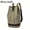 Fashion Canvas Sports Backpack Barrel Bag Travel Computer Backpack Men's Bag Leisure Travel School Bag Unisex
