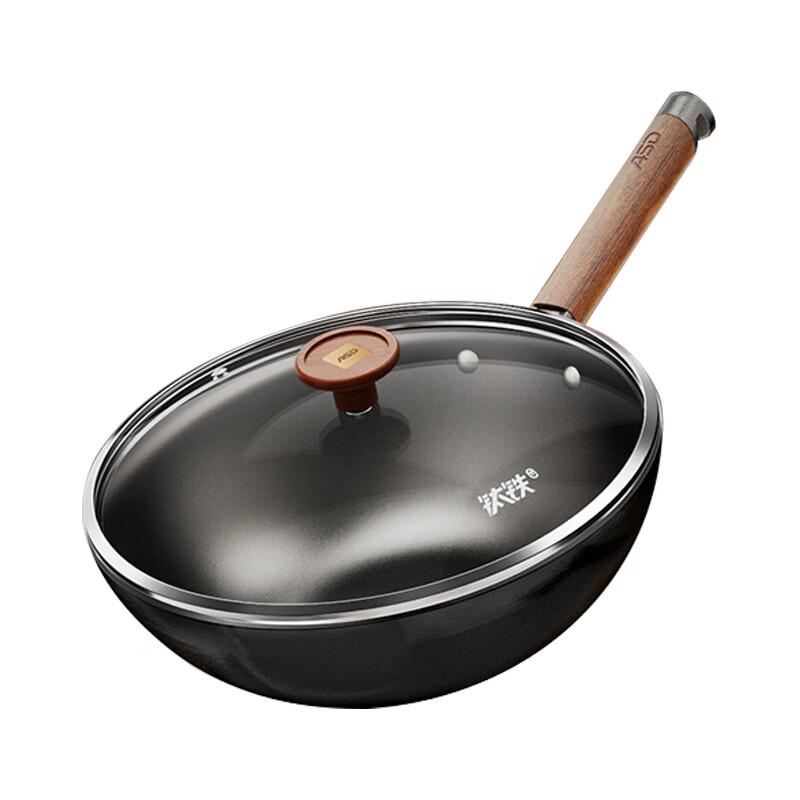 ASD Titanium Iron Non-stick Wok 30cm