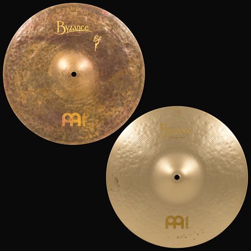 Meinl Becken Byzance Vintage Serie Benny Greb Signature 14" Sand Hat Hi-Hat Becken Paar B14SAH