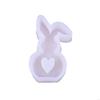 85AD Easter Dessert Molds Easy To Use Silicone Cake Mold Rabbit Baking Utensil Perfect Gift for Pastry Enthusiasts