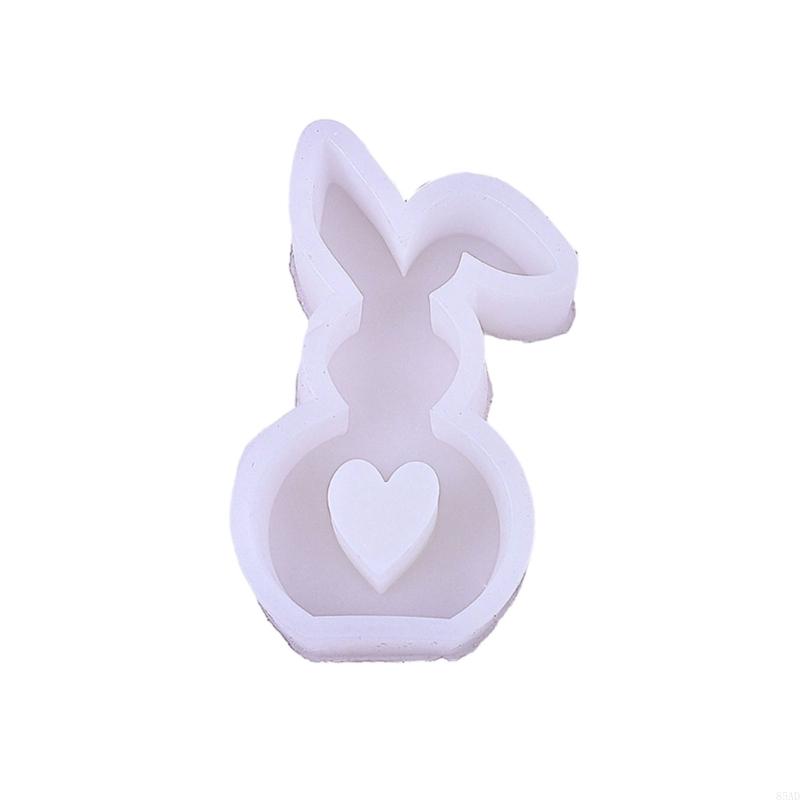 85AD Easter Dessert Molds Easy To Use Silicone Cake Mold Rabbit Baking Utensil Perfect Gift for Pastry Enthusiasts