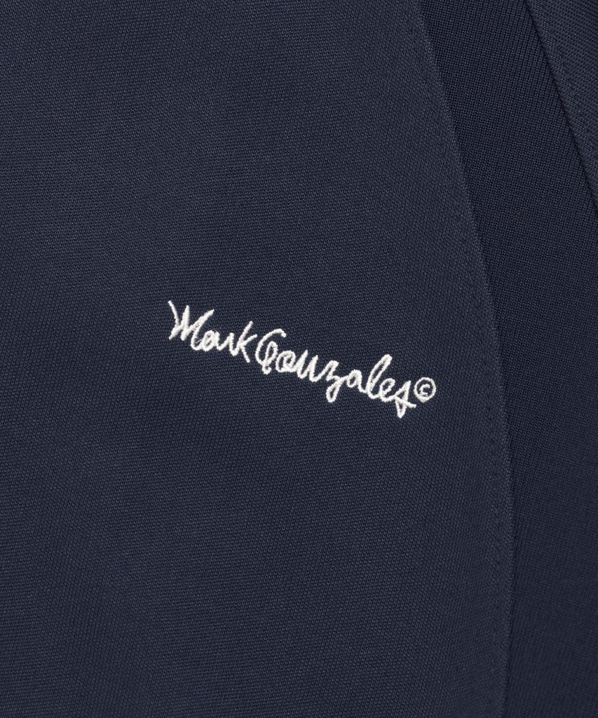 Mark Gonzales Sign Logo Tape Detail Track Jacket - Navy