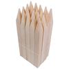 Pieux En Bois - Aiguisés - Marron - Durable - Simple