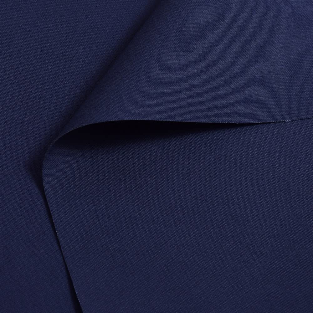 COLORFUL TEXTILE MARKET 11 Navy 110cm x D0002K20 No. Canvas, Blue, 200cm,