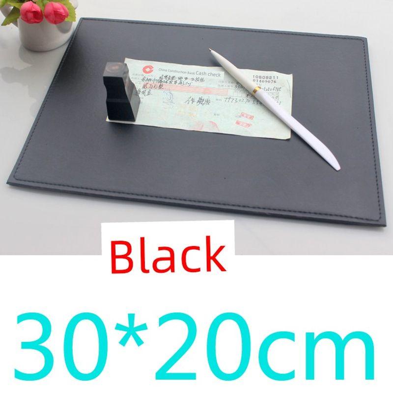 

2 Noodle Writing Pad Writing Mat Hotel Front Desk Signature Pad Office Desk Pad Dashboard Cover Folder Drawing Board 30*20 Black