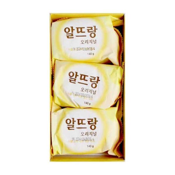 [OF42P71R]Altrang Soap Yellow 3 Pack (12133850)