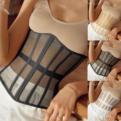 Mode Dames Sexy Ademend Body Shaper Buikriem Riemvorm