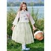 Montagut Girls' Chinese Style Two-Piece Outfit