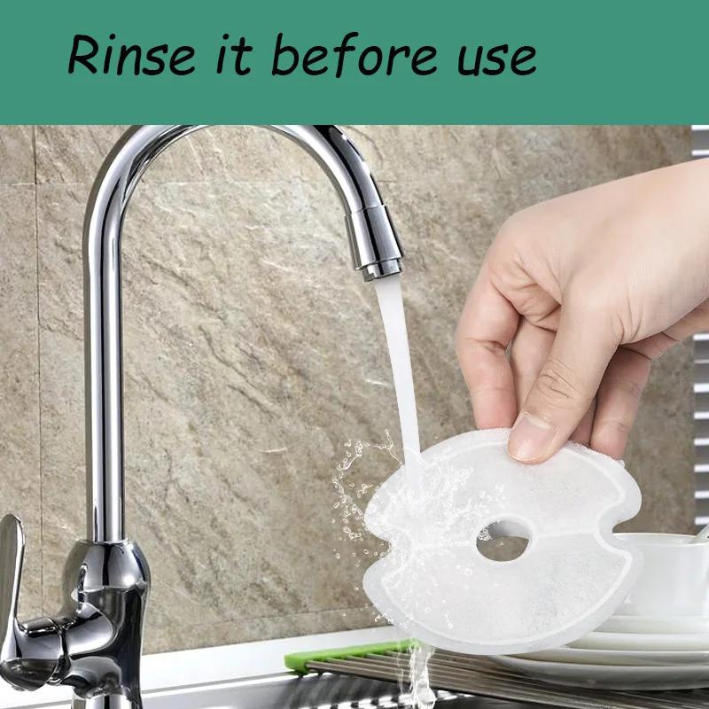 4/8 Packs Pet Fountain Carbon Replacement Filters for 304 Stainless Steel Cat Drinking Water Fountain Filters Pet Supplies