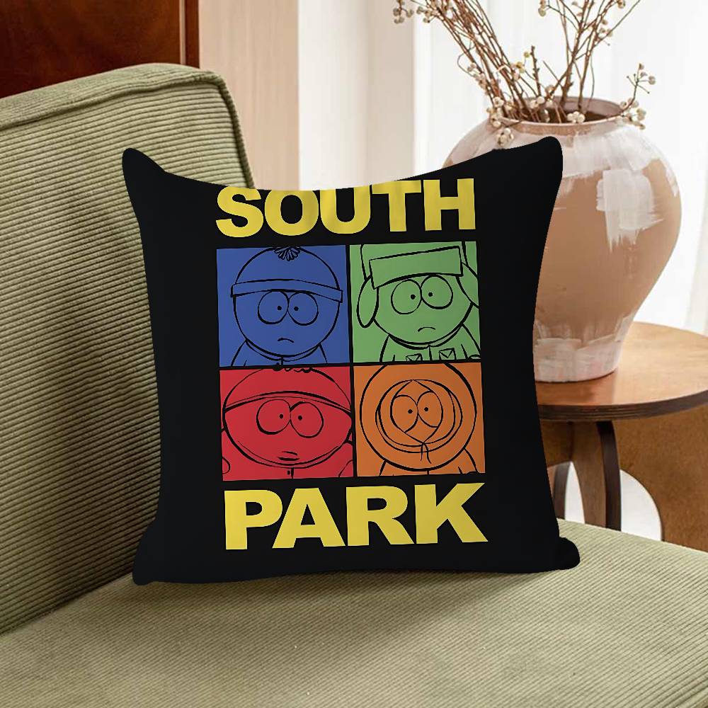 S-Юг P-Парк Подушка Подарки Мебель для дома и офиса Спальня Диван Автомобильная наволочка 45x45см 16x16Inch