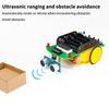 DIY Set for Ultrasonic Sensing Car; LED Display Programming and Soldering Practice Tool Kit