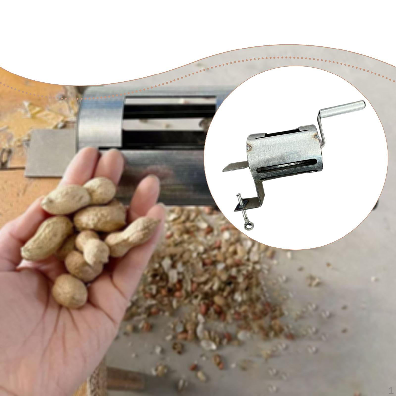 Peanut Sheller Machine Nut Cracker Heavy Duty Sturdy Comfortable Handle Stable Convenient Hand